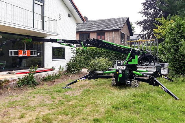 BG Lift M250 Li-ion volledig elektrische rupskraan voor bouw, montage en hijswerk