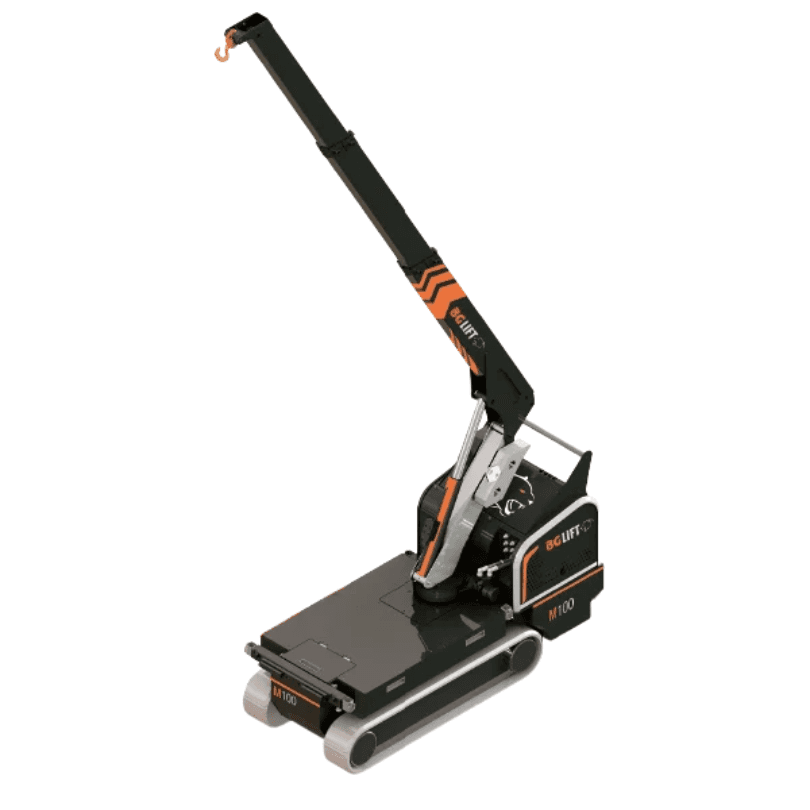 BG Lift Hebekran zur Unterstützung bei der Installation technischer Anlagen und Konstruktionen