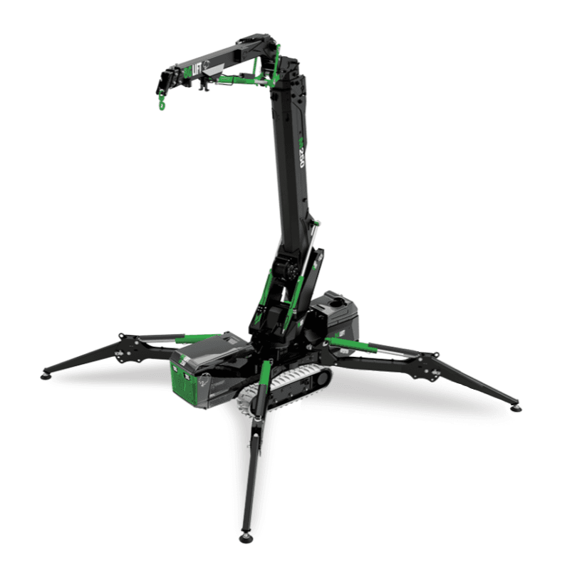 BG Lift M250 Li-ion Raupenkran für flexible Hebeeinsätze auf engen Baustellen