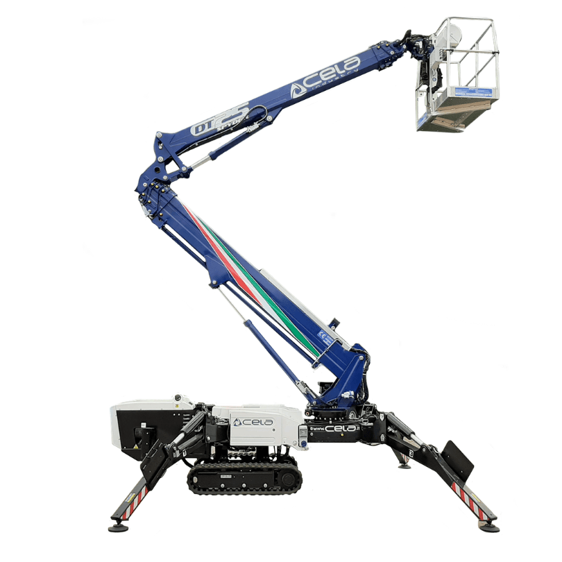 Cela Spyder Arbeitsbühne mit Raupenfahrwerk für flexible Einsätze auf unebenem Gelände