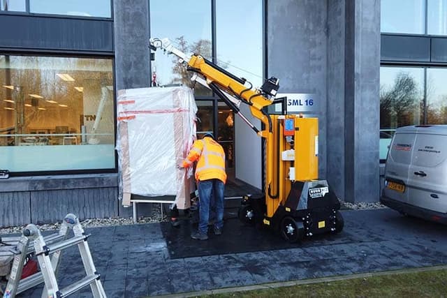 IMK35500 compacte kraan voor montagewerk, bouwplaatsen en het hijsen van zware onderdelen