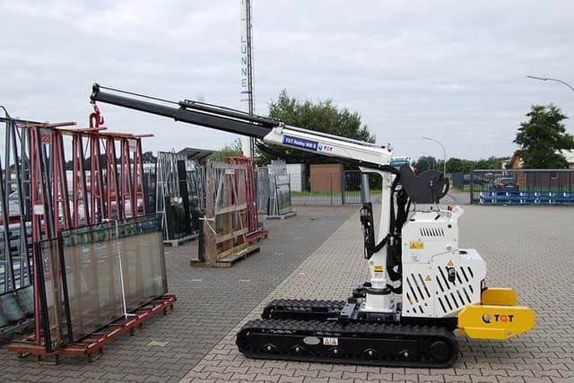 Robby 900 vacuümheffer Robby 900 vacuümheffer voor het plaatsen van grote glasplaten