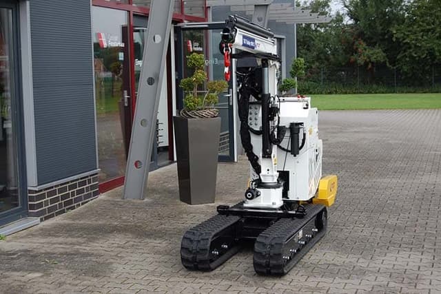 Robby 900 voor glasmontage Robby 900 glasrobot voor professionele glasmontage op locatie