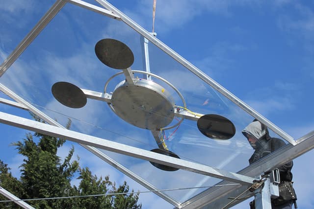 Viavac GBx2-800 glasheffer Viavac GBx2-800 glasheffer voor het verplaatsen van grote glasplaten