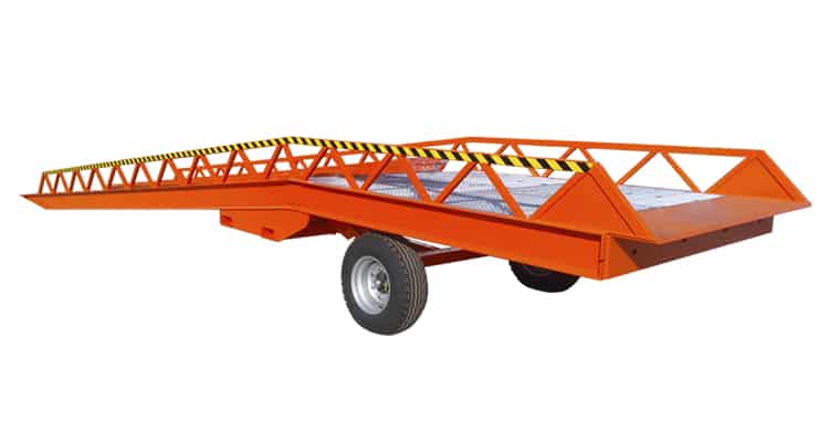 Saurus PYR-WH mobiele laadbrug voor flexibel gebruik op verschillende locaties