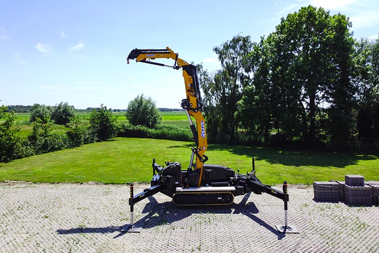 BG Lift CWE525 compacte hijskraan BG Lift CWE525 compacte hijskraan voor zware lasten